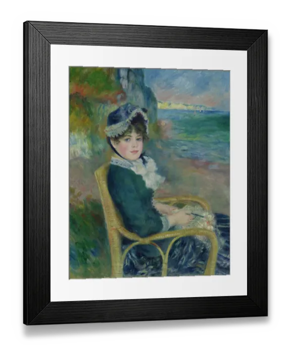 Framed Print : By The Seashore Framed Print : By The Seashore