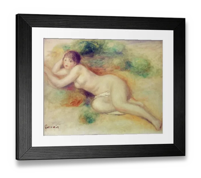 Framed Print : Nude Figure Of A Girl Framed Print : Nude Figure Of A Girl