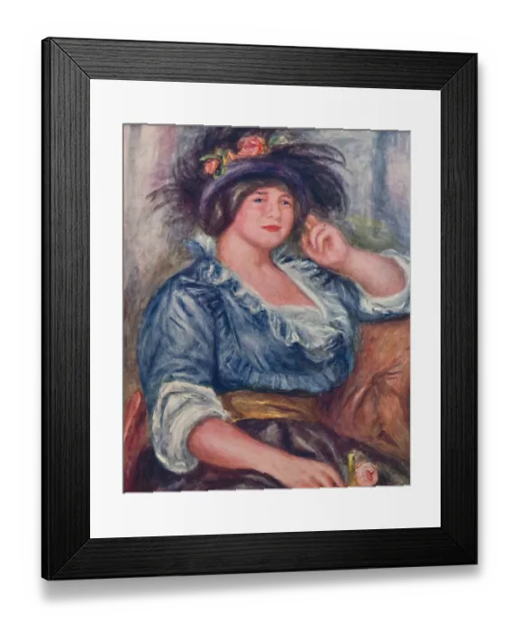 Framed Print : Girl With A Rose Framed Print : Girl With A Rose