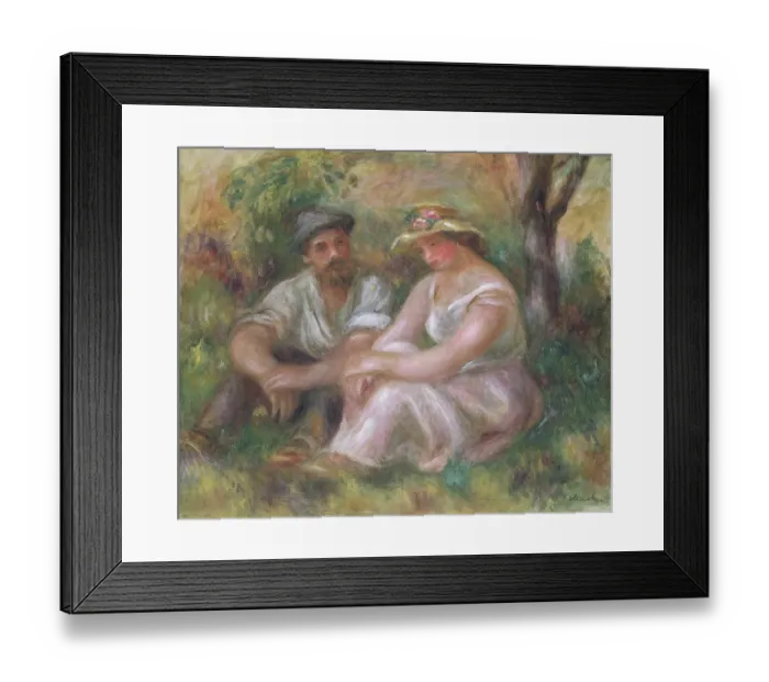 Framed Print : Conversation, 1912 Framed Print : Conversation, 1912