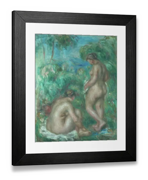 Framed Print : Bathing Women Framed Print : Bathing Women