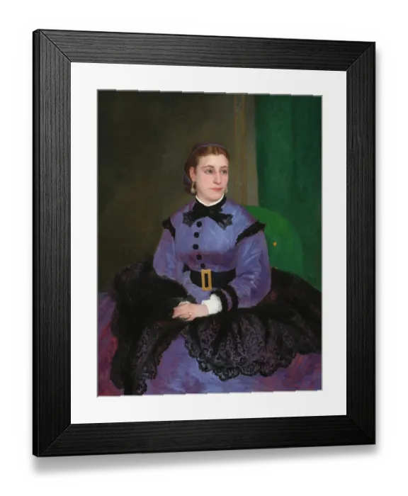 Framed Print : Mademoiselle Sicot Framed Print : Mademoiselle Sicot