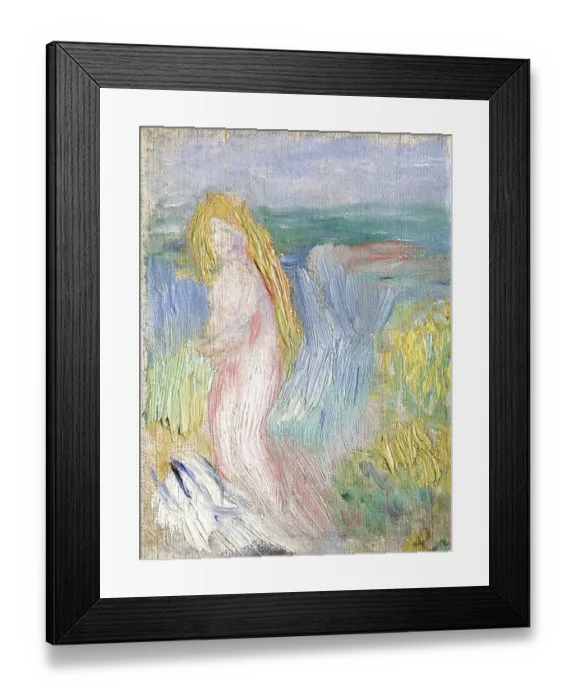 Framed Print : Small Study For A Nude Framed Print : Small Study For A Nude