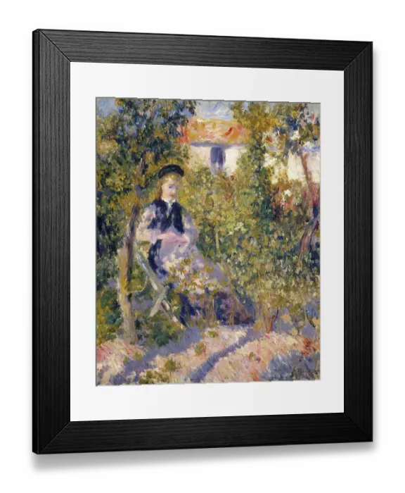 Framed Print : Nini In The Garden (Nini Lopez) Framed Print : Nini In The Garden (Nini Lopez)