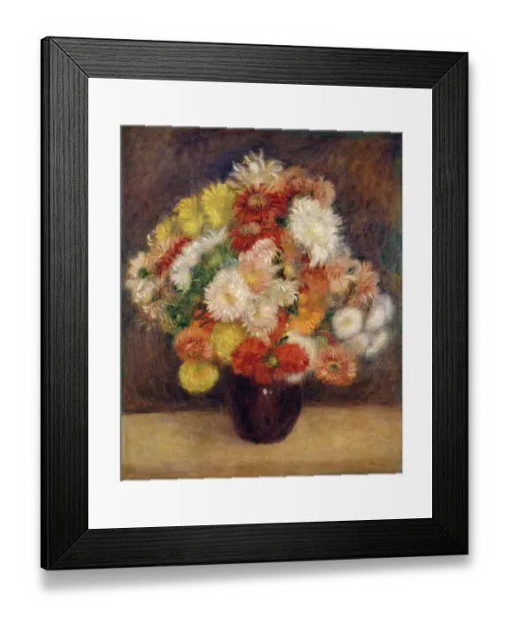 Framed Print : Bouquet Of Chrysanthemums Framed Print : Bouquet Of Chrysanthemums