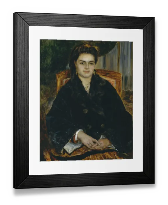 Framed Print : Madame Édouard Bernier (Marie-Octavie-Stéphanie Laurens) Framed Print : Madame Édouard Bernier (Marie-Octavie-Stéphanie Laurens)