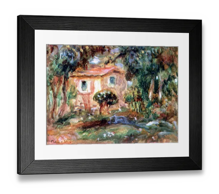 Framed Print : Landscape, le Cannet, 1902. Artist: Pierre-Auguste Renoir