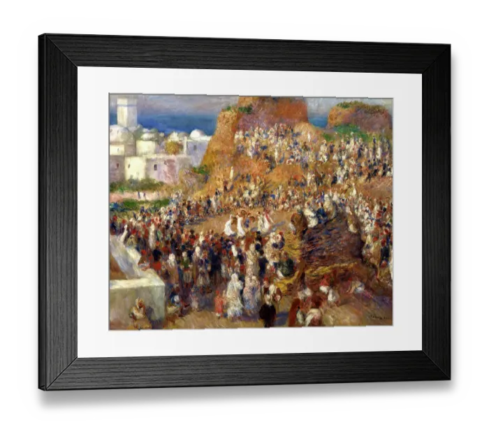 Framed Print : The Mosque, or Arab Festival, 1881. Artist: Pierre-Auguste Renoir