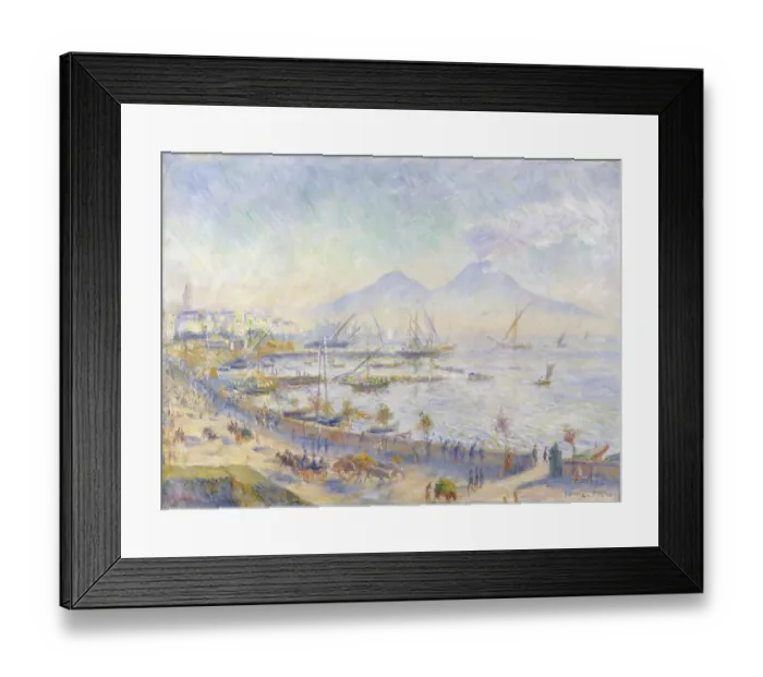 Framed Print : The Bay Of Naples Framed Print : The Bay Of Naples