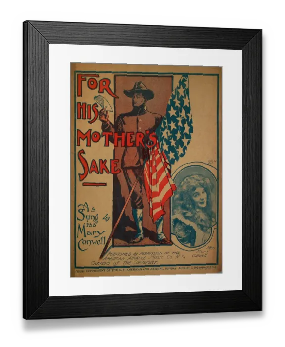 Framed Print : For His Mother's Sake Framed Print : For His Mother's Sake