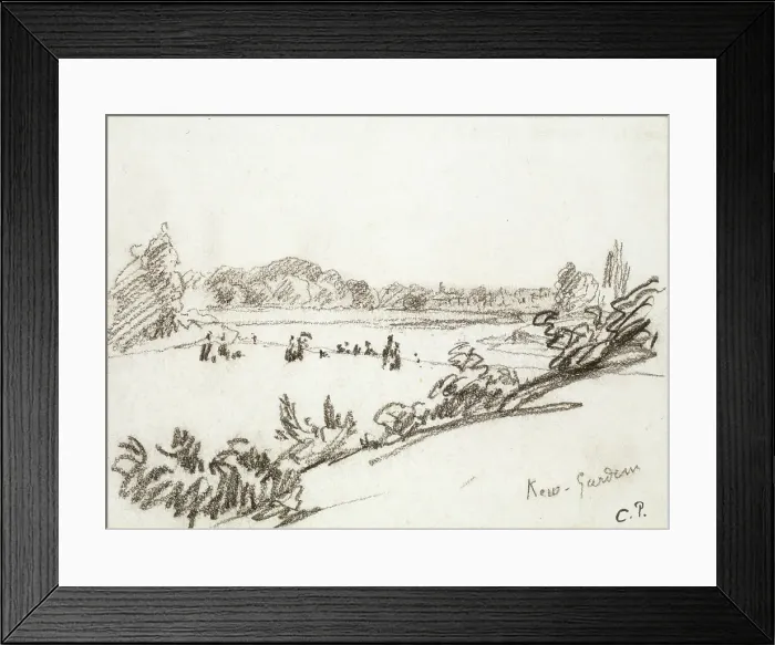 Framed Print : Study Of Kew Gardens