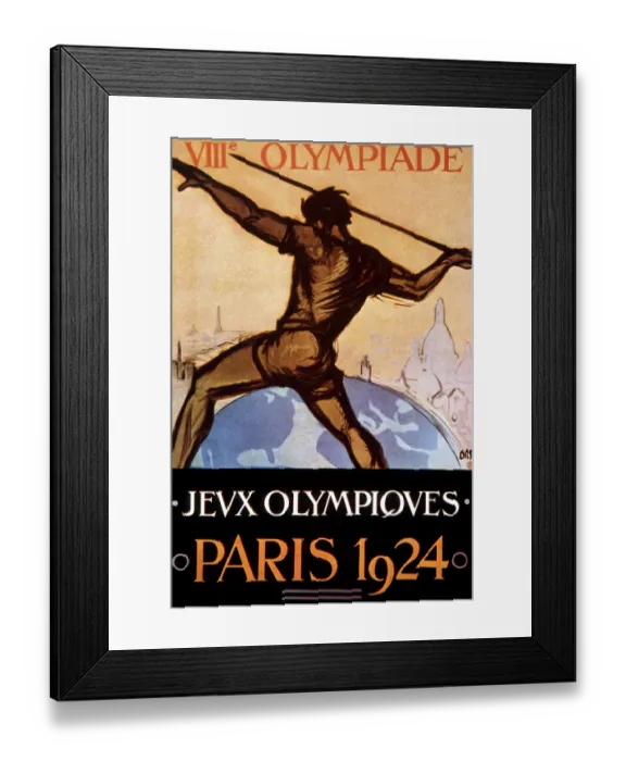 Framed Print : Summer Olympic Games Paris 1924 Framed Print : Summer Olympic Games Paris 1924