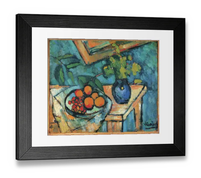 Framed Print : Stll Life, by Unknown Artist, 1910, 20th Century, oil on canvas, cm 54 x 64, 5 Framed Print : Stll Life, by Unknown Artist, 1910, 20th Century, oil on canvas, cm 54 x 64, 5