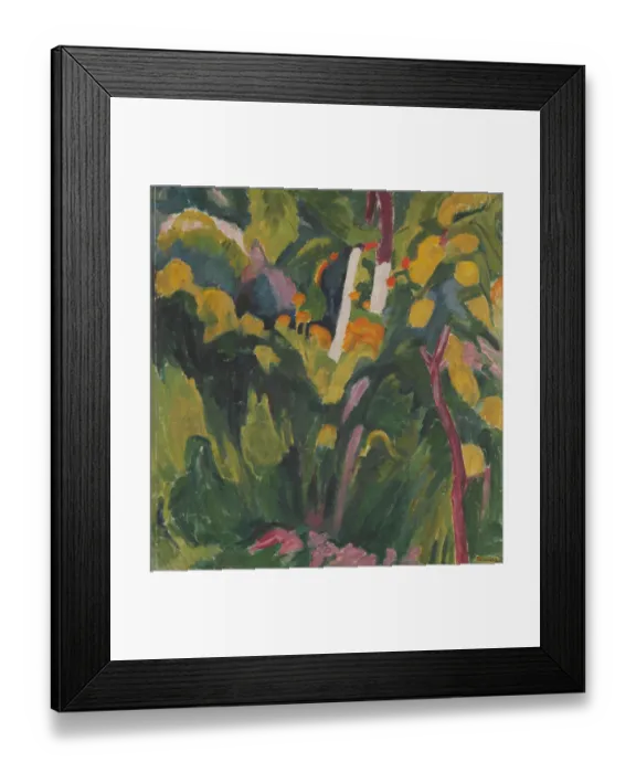 Framed Print : Landscape, circa 1910-1940. Creator: Henri Ramah Framed Print : Landscape, circa 1910-1940. Creator: Henri Ramah