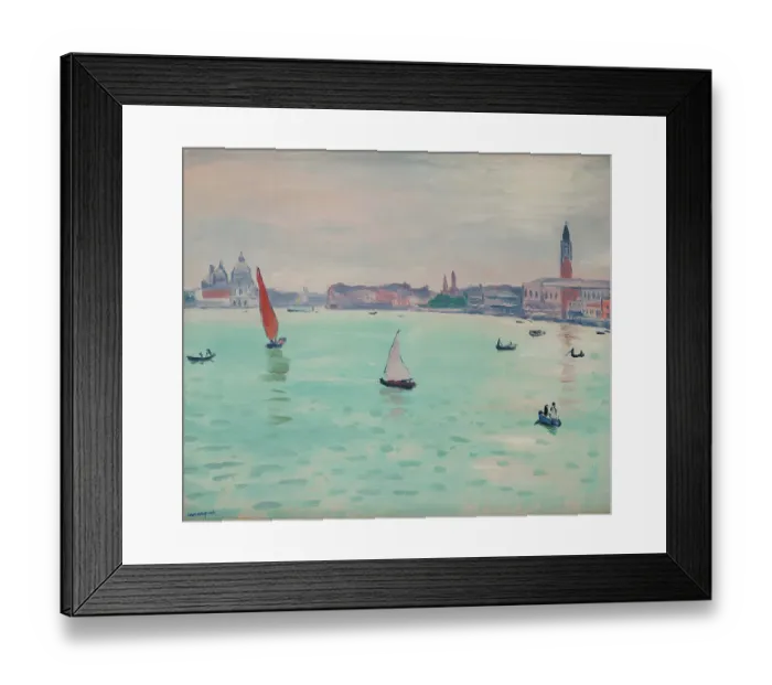 Framed Print : Venice, 1936. Private Collection. Creator: Marquet, Pierre-Albert (1875-1947)