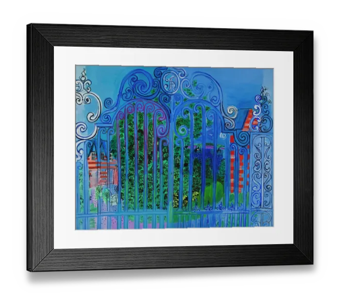 Framed Print : The Grid (La Grille) Framed Print : The Grid (La Grille)