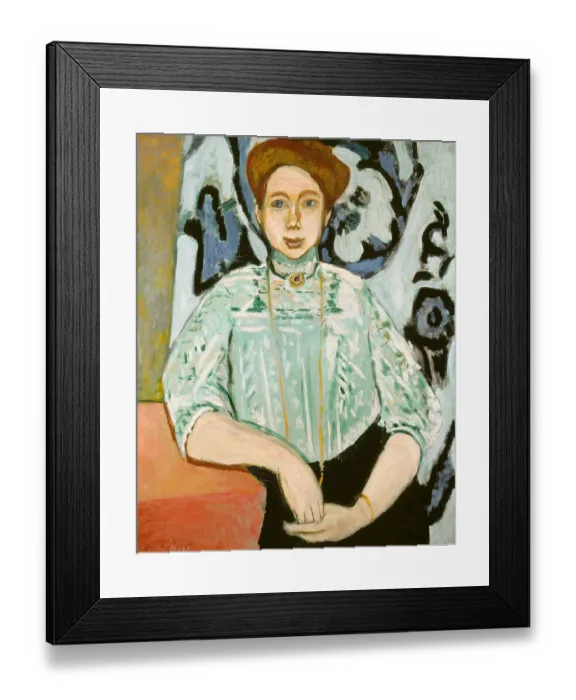 Framed Print : Portrait Of Greta Moll Framed Print : Portrait Of Greta Moll