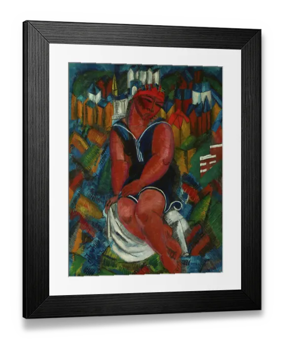 Framed Print : The Large Bather (La Grande Baigneuse) Framed Print : The Large Bather (La Grande Baigneuse)
