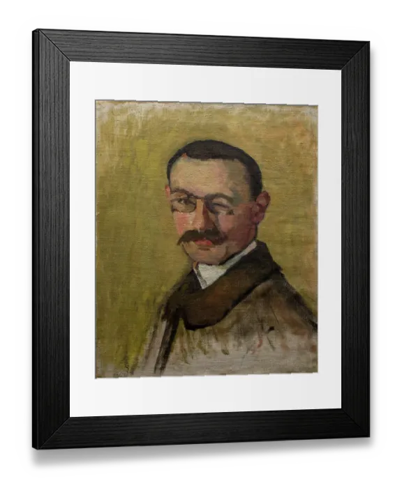 Framed Print : Self-Portrait Framed Print : Self-Portrait