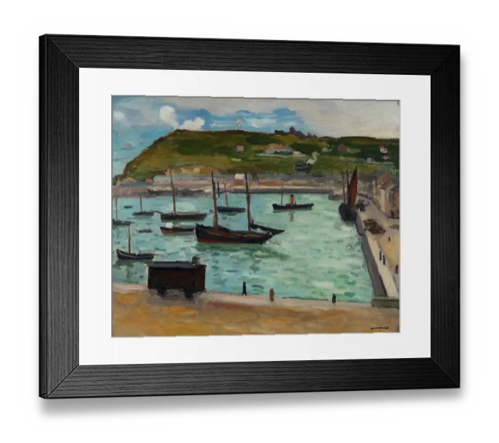 Framed Print : Le Port De Fécamp