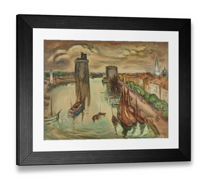 Framed Print : La Rochelle Creator: Friesz Framed Print : La Rochelle Creator: Friesz