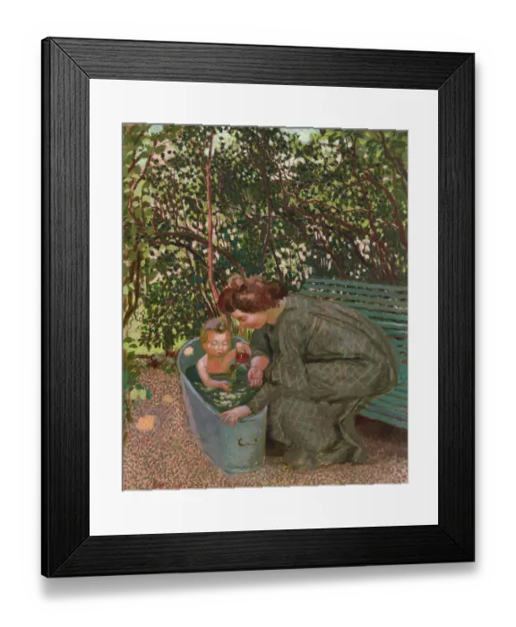 Framed Print : Le Bain En Plein Air Framed Print : Le Bain En Plein Air