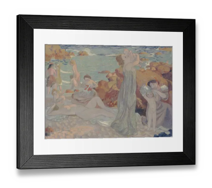 Framed Print : Baigneuses Framed Print : Baigneuses