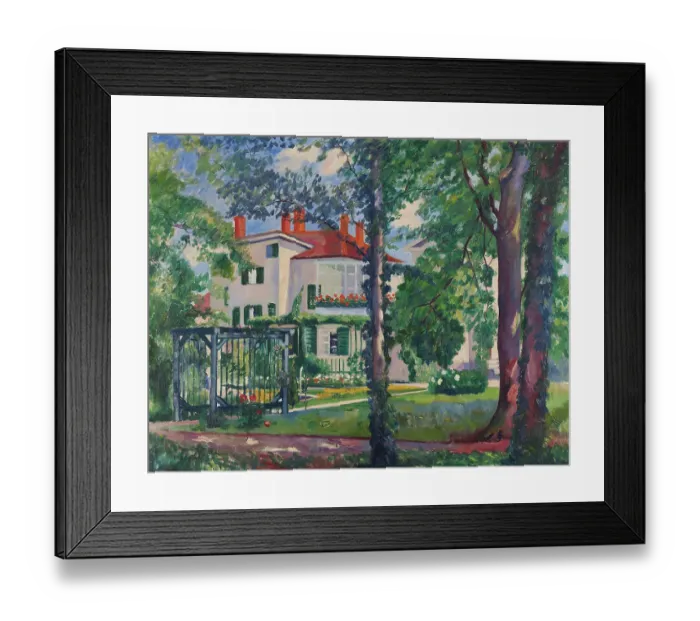 Framed Print : Villa Flora