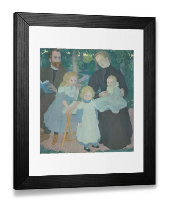 Framed Print : La Famille Mellerio Framed Print : La Famille Mellerio
