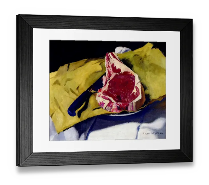 Framed Print : Entrecôte. Private Collection. (Photo by Fine Art Images / Heritage Images / Getty Images) Framed Print : Entrecôte. Private Collection. (Photo by Fine Art Images / Heritage Images / Getty Images)