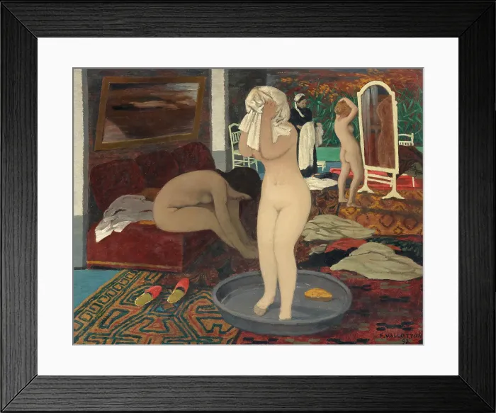 Framed Print : Women at their Toilette, 1897 Framed Print : Women at their Toilette, 1897