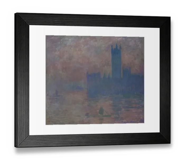 Framed Print : Parliament. London. Artist: Monet, Claude (1840-1926) Framed Print : Parliament. London. Artist: Monet, Claude (1840-1926)