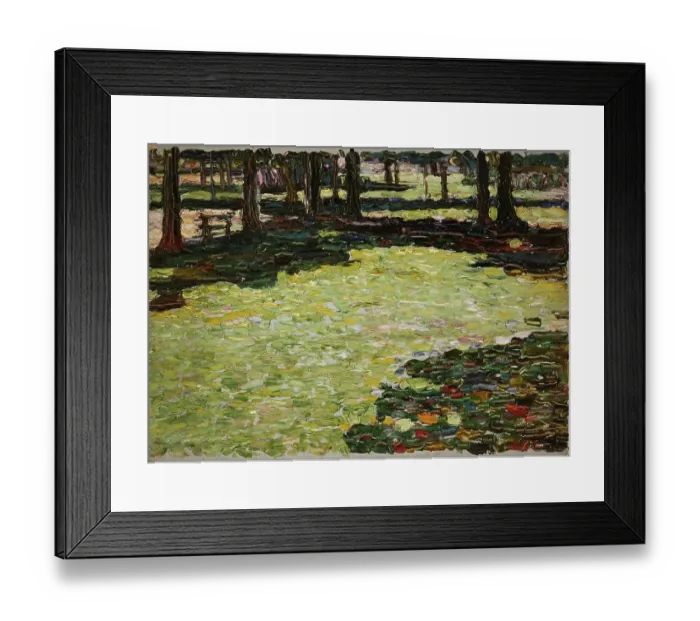 Framed Print : Saint-Cloud Park