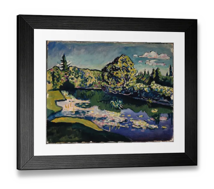 Framed Print : Akhtyrka. Park Pond Framed Print : Akhtyrka. Park Pond