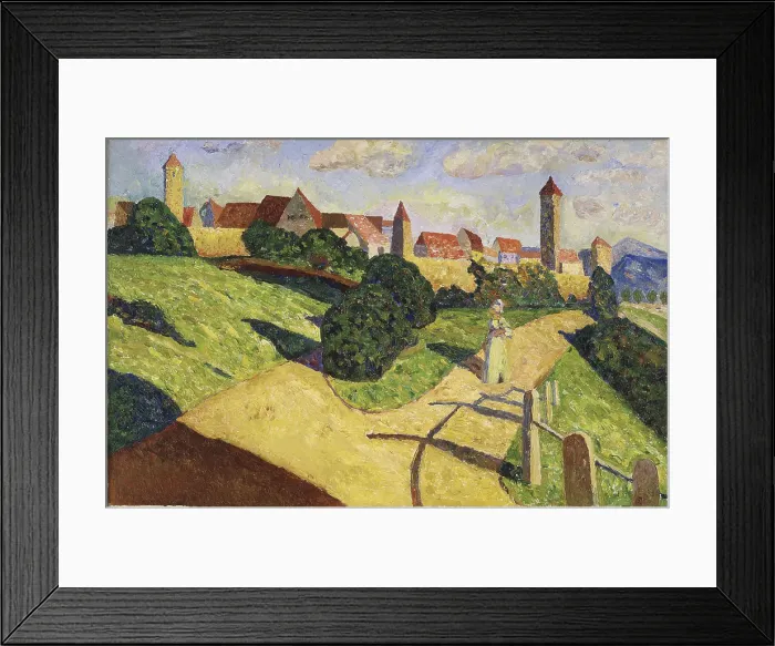 Framed Print : Old City Ii Framed Print : Old City Ii