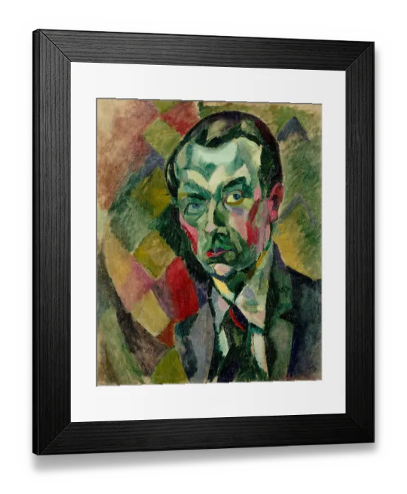 Framed Print : Self-Portrait