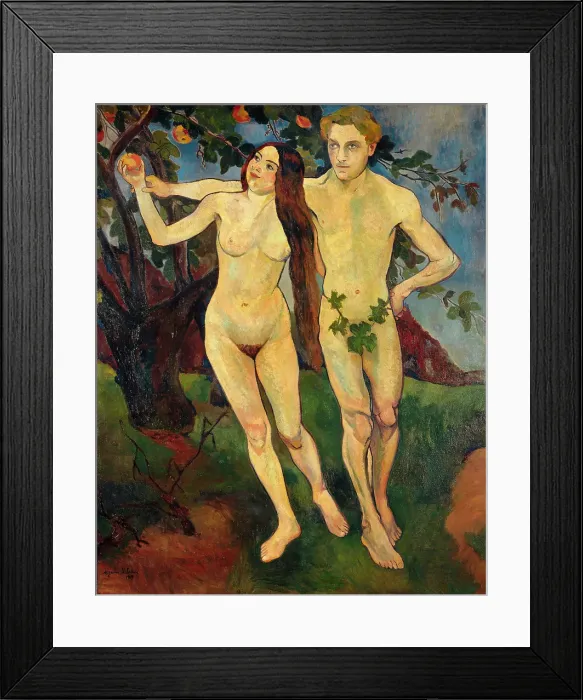 Framed Print : Adam And Eve Framed Print : Adam And Eve