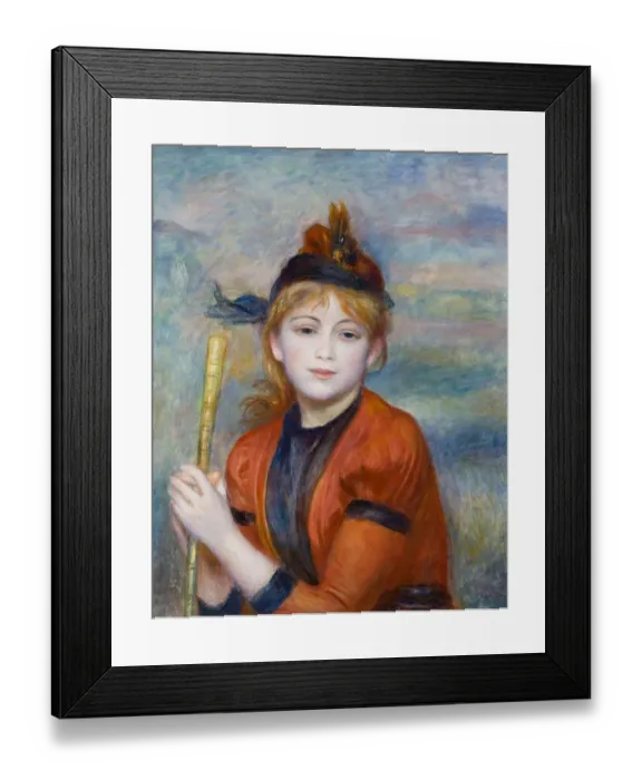 Framed Print : L'Excursionniste. Artist: Renoir, Pierre Auguste (1841-1919) Framed Print : L'Excursionniste. Artist: Renoir, Pierre Auguste (1841-1919)