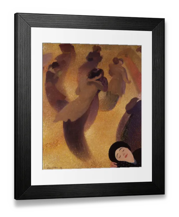 Framed Print : The Waltz (La Valse). Artist: Vallotton, Felix Edouard (1865-1925) Framed Print : The Waltz (La Valse). Artist: Vallotton, Felix Edouard (1865-1925)