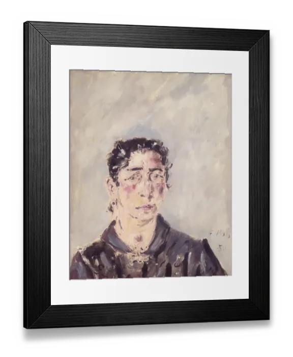 Framed Print : Portrait of Woman (Ritratto di donna), by Filippo Tibertelli De Pisis, 1950, 20th century, oil on canvas board Framed Print : Portrait of Woman (Ritratto di donna), by Filippo Tibertelli De Pisis, 1950, 20th century, oil on canvas board