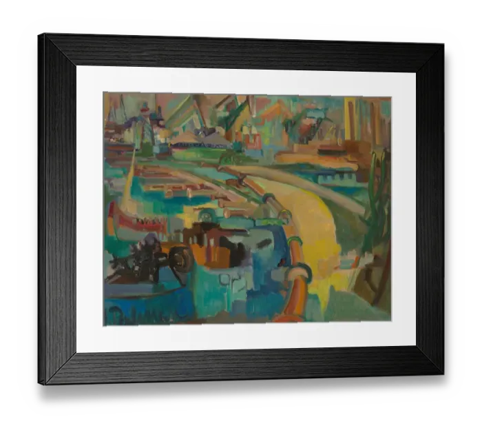 Framed Print : Dry Dock On Curaçao Framed Print : Dry Dock On Curaçao