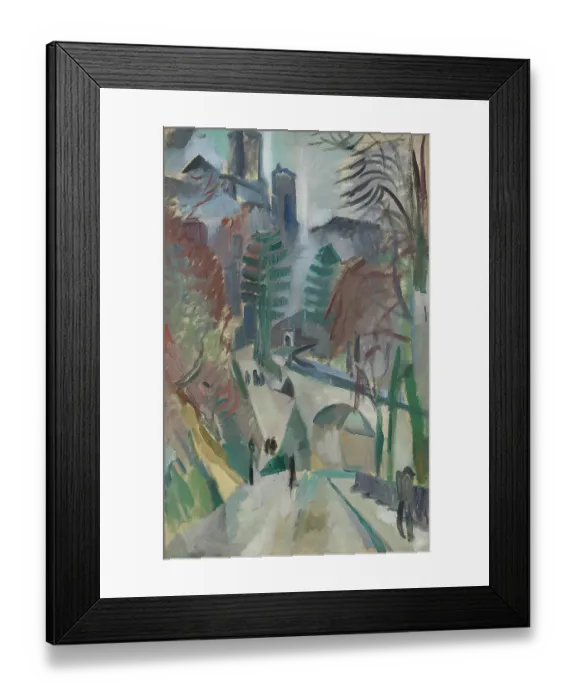 Framed Print : Paysage De Laon Framed Print : Paysage De Laon