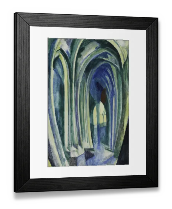 Framed Print : Saint Séverin No. 5. The Rainbow, 1909-1910. Artist: Delaunay, Robert (1885?1941) Framed Print : Saint Séverin No. 5. The Rainbow, 1909-1910. Artist: Delaunay, Robert (1885?1941)