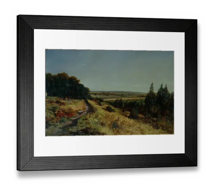 Framed Print : Alexander Radishchev's Estate Ablyazovo, 1860s. Artist: Bogolyubov, Alexei Petrovich (1824-1896) Framed Print : Alexander Radishchev's Estate Ablyazovo, 1860s. Artist: Bogolyubov, Alexei Petrovich (1824-1896)
