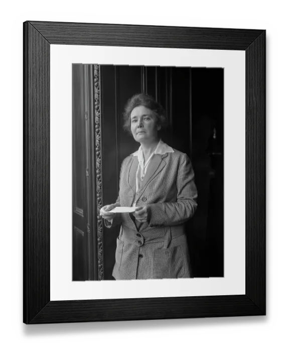 Framed Print : Anne Henrietta Martin, American Pacifist, Suffragist & Author Framed Print : Anne Henrietta Martin, American Pacifist, Suffragist & Author