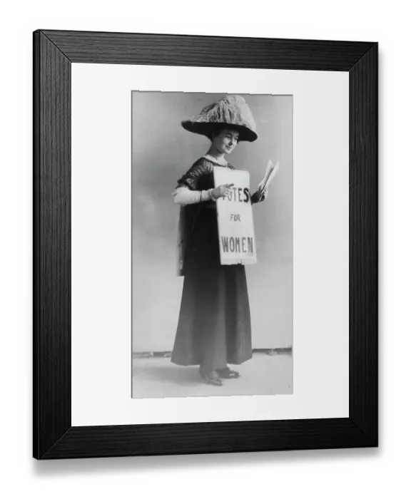 Framed Print : Votes For Women Framed Print : Votes For Women