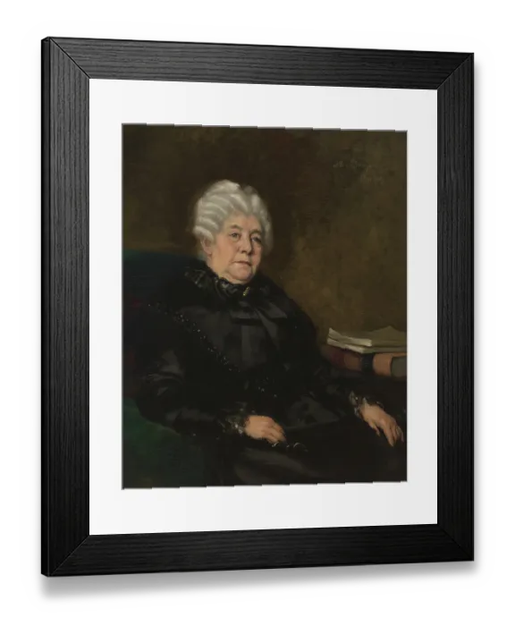 Framed Print : Elizabeth Cady Stanton Framed Print : Elizabeth Cady Stanton