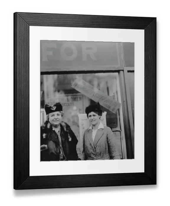 Framed Print : Vote For Woman Suffrage Framed Print : Vote For Woman Suffrage