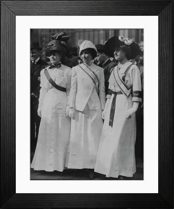 Framed Print : Suffragettes Leaders Framed Print : Suffragettes Leaders