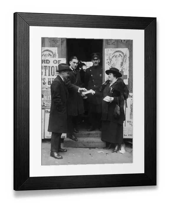 Framed Print : 1918 New York state election Framed Print : 1918 New York state election